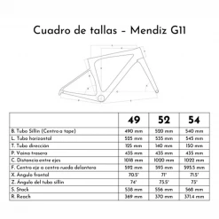 Bicicleta MENDIZ G11 GRX 400 Gris Azulado -Ciclismo Ventas bicicleta mendiz g11 grx 400 gris azulado 6