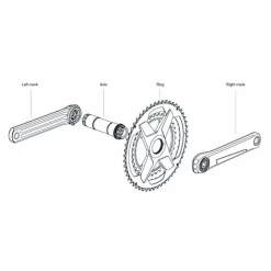 Bielas Carretera Rotor VEGAST 52/36 DM 10 Bielas Carretera Rotor VEGAST 52/36 DM -Ciclismo Ventas bielas carretera rotor vegast 5236 dm 3