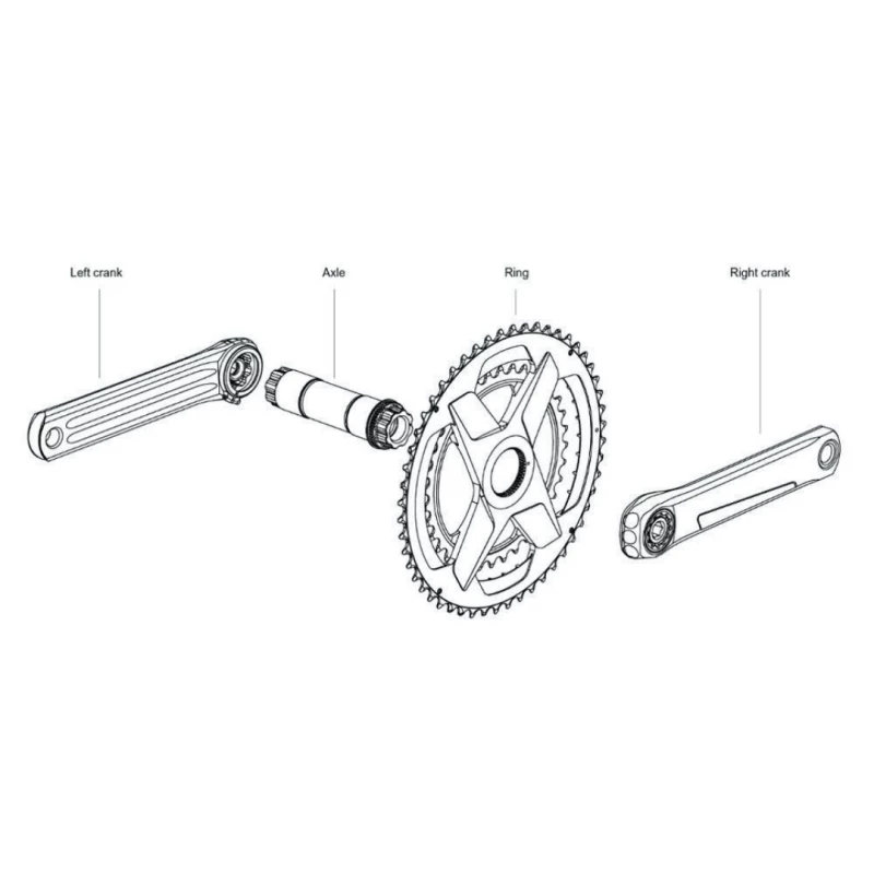 Bielas Carretera Rotor VEGAST 52/36 DM 6 Bielas Carretera Rotor VEGAST 52/36 DM - Imagen 4