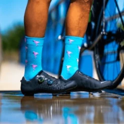 Calcetín Ciclismo Sporcks Flamingo Blue -Ciclismo Ventas calcetin ciclismo sporcks flamingo blue 2