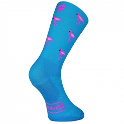 Calcetín Ciclismo Sporcks Flamingo Blue