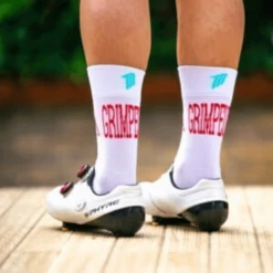 Calcetín Ciclismo Sporcks Grimpeur Blanco -Ciclismo Ventas calcetin ciclismo sporcks grimpeur blanco 2