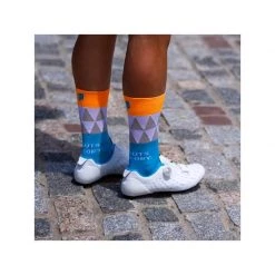 Calcetín Sporcks Col Deze Orange -Ciclismo Ventas calcetin sporcks col deze orange 1
