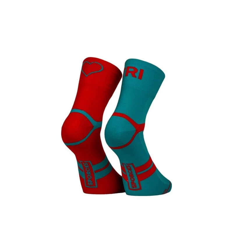 Calcetín Sporcks Six Seconds Red Blue 3 Calcetín Sporcks Six Seconds Red Blue