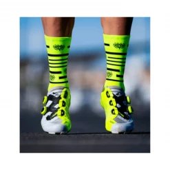 Calcetín Sporcks Splinders Hut Yellow -Ciclismo Ventas calcetin sporcks splinders hut yellow 2