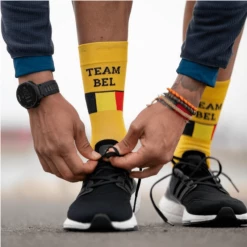 Calcetín Sporcks Team Bel Amarillo 7 Calcetín Sporcks Team Bel Amarillo -Ciclismo Ventas calcetin sporcks team bel amarillo 2