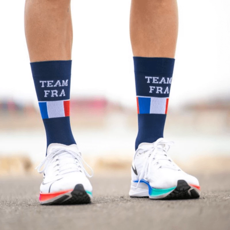 Calcetín Sporcks Team Fra Azul Marino 4 Calcetín Sporcks Team Fra Azul Marino - Imagen 2