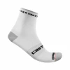 Calcetines Castelli Pro 9 Rosso Corsa Blanco -Ciclismo Ventas calcetines castelli pro 9 rosso corsa blanco