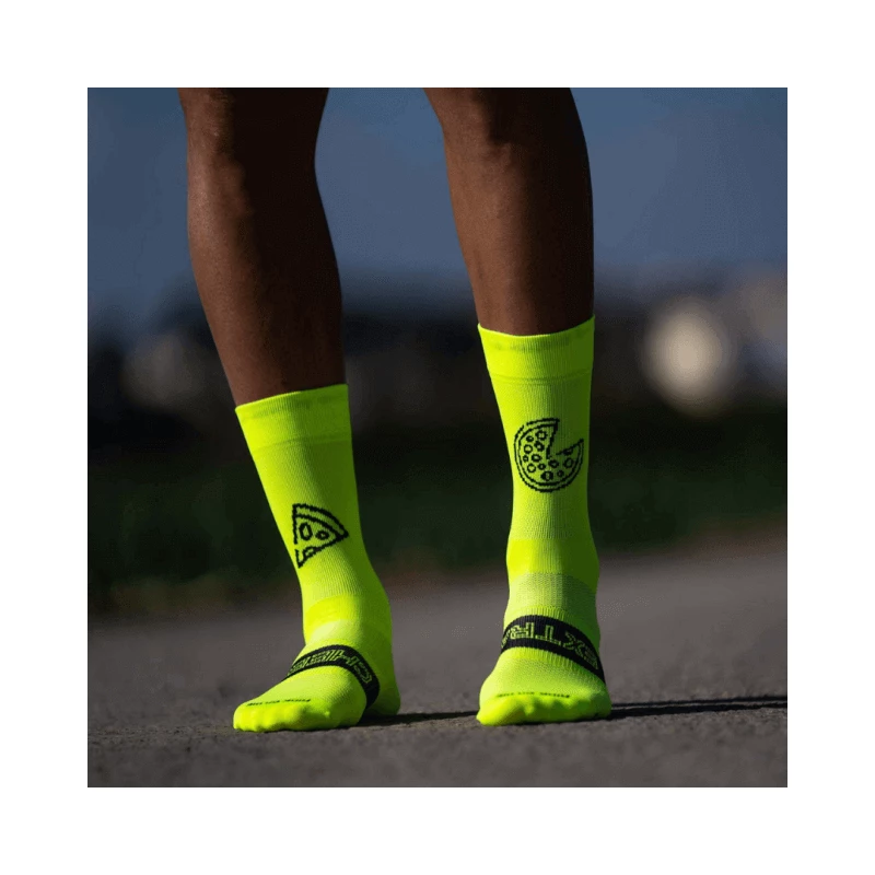 Calcetines Sporcks Pizza Yellow 4 Calcetines Sporcks Pizza Yellow - Imagen 2