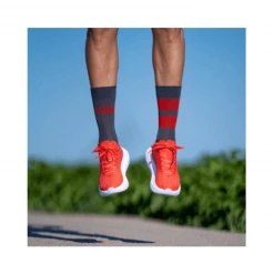Calcetines Sporcks Rocky Gris Rojo -Ciclismo Ventas calcetines sporcks rocky gris rojo 4