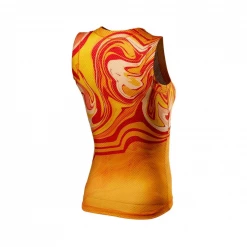 Camiseta Interior Castelli Pro Mesh Sin Mangas Naranja Amarillo Rojo Mujer -Ciclismo Ventas camiseta interior castelli pro mesh sin mangas naranja amarillo rojo mujer 1