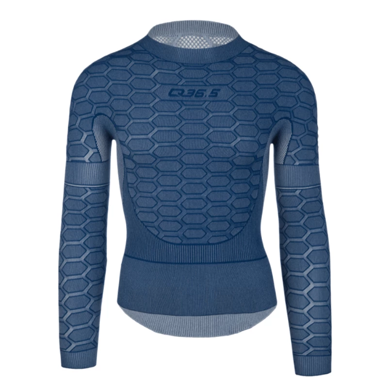 Camiseta Manga Larga Q36.5 Base Layer 3 Azul 3 Camiseta Manga Larga Q36.5 Base Layer 3 Azul