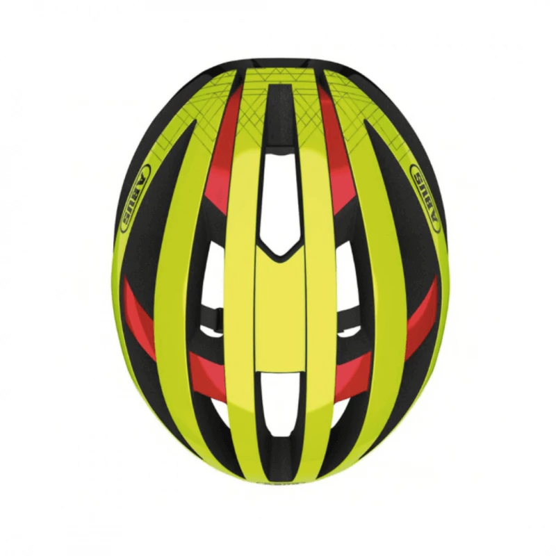 Casco Abus Viantor Amarillo Rojo 6 Casco Abus Viantor Amarillo Rojo - Imagen 4