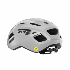 Casco Met Vinci Mips Blanco Plata Brillo -Ciclismo Ventas casco met vinci mips blanco plata brillo 2