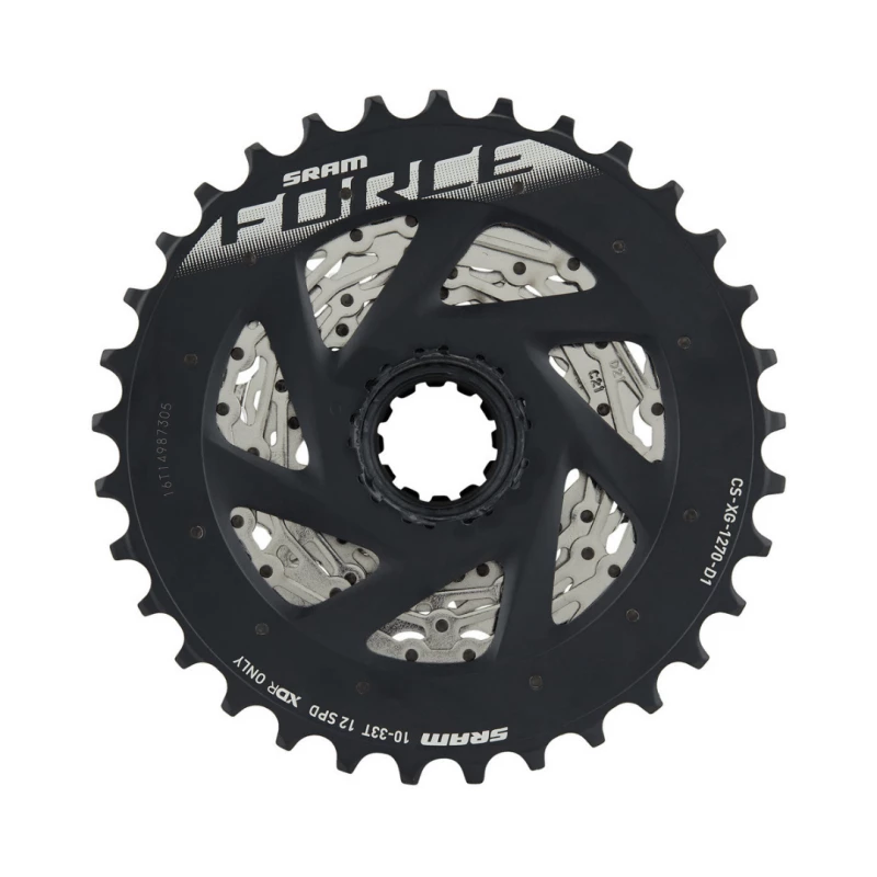 Cassette SRAM AXS XG 1270 12V Silver Force 10-33 4 Cassette SRAM AXS XG 1270 12V Silver Force 10-33 - Imagen 2