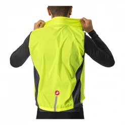 Chaleco Cortavientos Castelli Squadra Stretch Amarillo Gris -Ciclismo Ventas chaleco cortavientos castelli squadra stretch amarillo gris 2