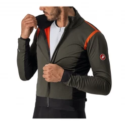 Chaqueta Castelli Alpha Ros 2 Verde Militar -Ciclismo Ventas chaqueta castelli alpha ros 2 verde militar 3
