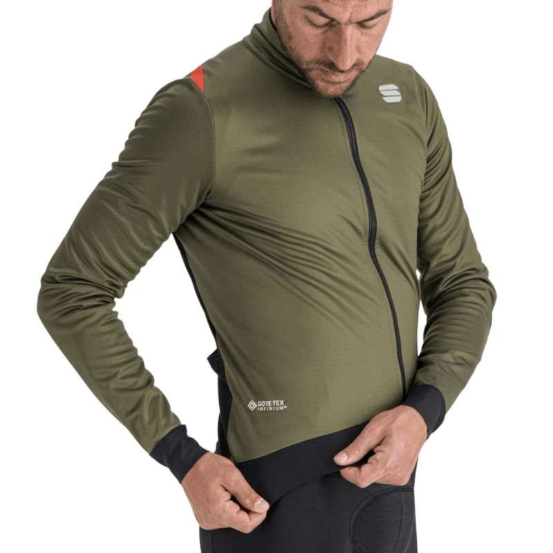 Chaqueta Sportful Fiandre Pro Medium Verde 5 Chaqueta Sportful Fiandre Pro Medium Verde - Imagen 3