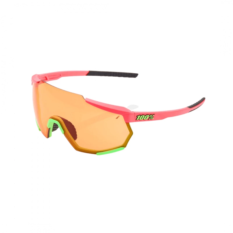 Gafas 100% Racetrap - Matte Washed Out Neon Pink - Lentes Persimmon 3 Gafas 100% Racetrap - Matte Washed Out Neon Pink - Lentes Persimmon