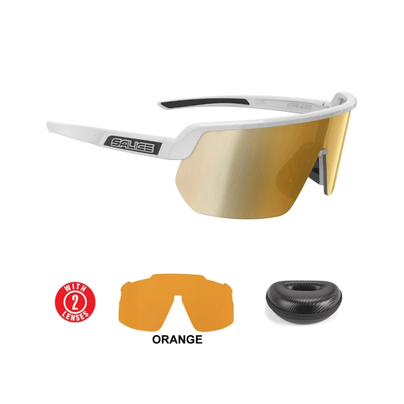 Gafas Salice 023 Blancas Con Lentes RW Oro 4 Gafas Salice 023 Blancas Con Lentes RW Oro - Imagen 2