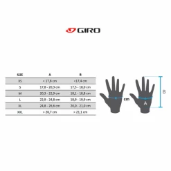 Guantes Giro Zero CS Cortos Azul -Ciclismo Ventas guantes giro zero cs cortos azul 2