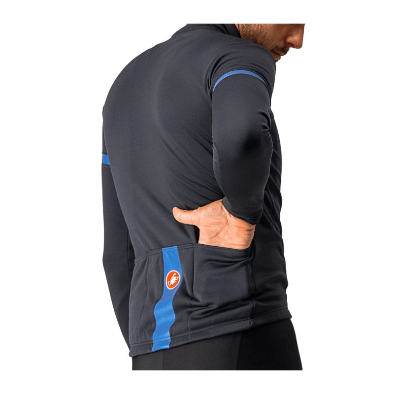 Maillot Castelli Manga Larga Fondo 2 FZ Negro 5 Maillot Castelli Manga Larga Fondo 2 FZ Negro - Imagen 3