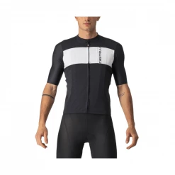 Maillot Castelli Prologo 7 Negro Blanco