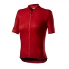 Maillot Castelli Promessa Manga Corta Rojo Mujer -Ciclismo Ventas maillot castelli promessa manga corta rojo mujer