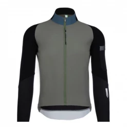 Maillot Q36.5 Hybrid Que X Manga Larga Verde Oscuro Hombre