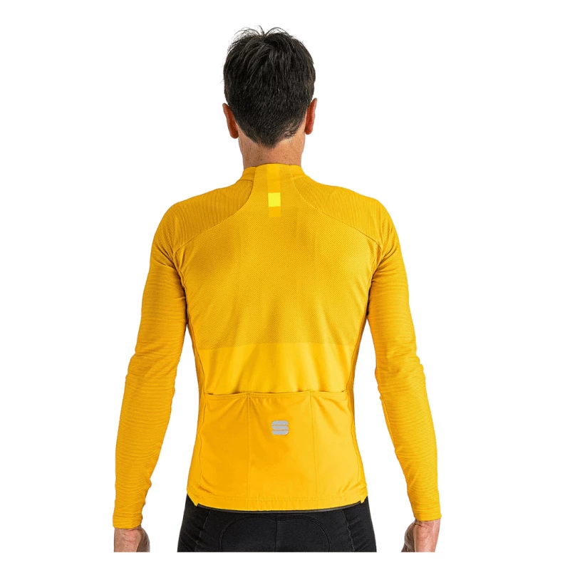 Maillot Sportful Bodyfit Pro Thermal Amarillo 4 Maillot Sportful Bodyfit Pro Thermal Amarillo - Imagen 2