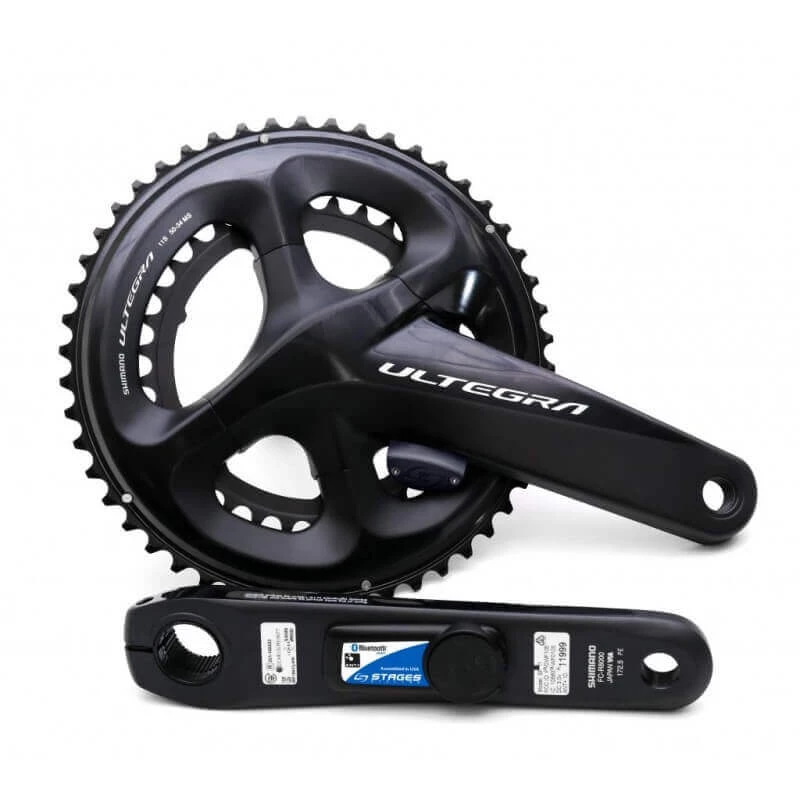 Medidor De Potencia Dual Stages Power LR Shimano Ultegra R8000 3 Medidor De Potencia Dual Stages Power LR Shimano Ultegra R8000