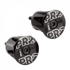 Shimano Tapones De Manillar PRO De Aluminio Negro