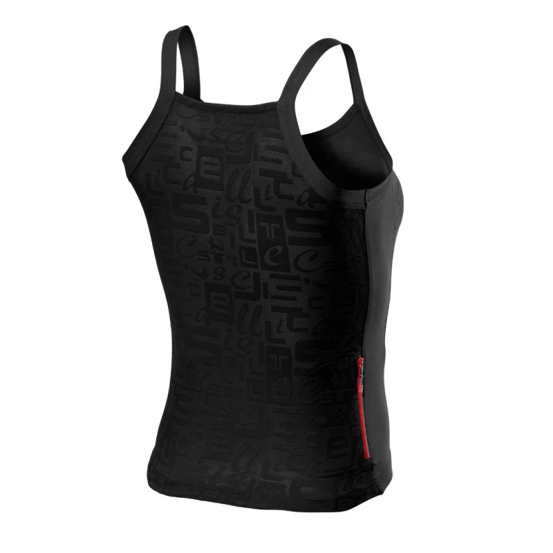 Top Castelli Promessa Negro Mujer 4 Top Castelli Promessa Negro Mujer - Imagen 2