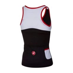 Open Cup Lingerie Shop -Ciclismo Ventas top castelli solare mujer negro blanco 1