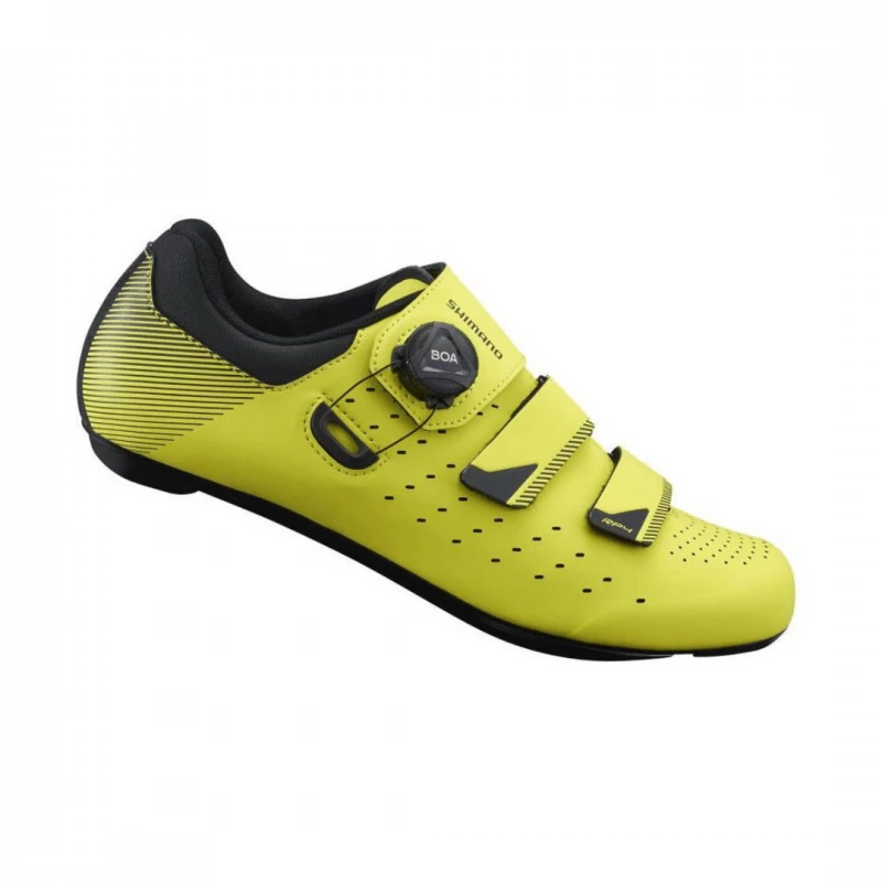 Zapatillas Shimano RP4 Road Amarillo Negro 3 Zapatillas Shimano RP4 Road Amarillo Negro