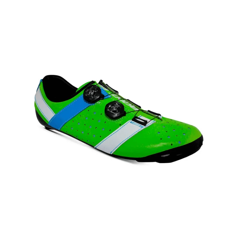 Zapatillas Bont Vaypor + Kangaroo Leather Verde Azul 3 Zapatillas Bont Vaypor + Kangaroo Leather Verde Azul