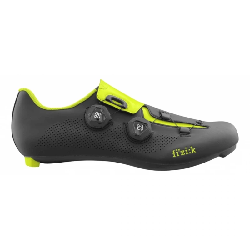 Zapatillas Fizik Aria R3 Negro Amarillo Flúor 3 Zapatillas Fizik Aria R3 Negro Amarillo Flúor