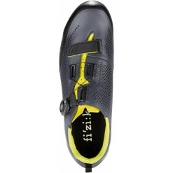 Zapatillas Fizik Terra X5 Color Gris Amarillo Flúor -Ciclismo Ventas zapatillas fizik terra x5 color gris amarillo fluor 1