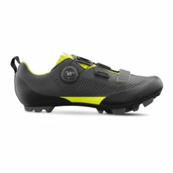 Zapatillas Fizik Terra X5 Color Gris Amarillo Flúor