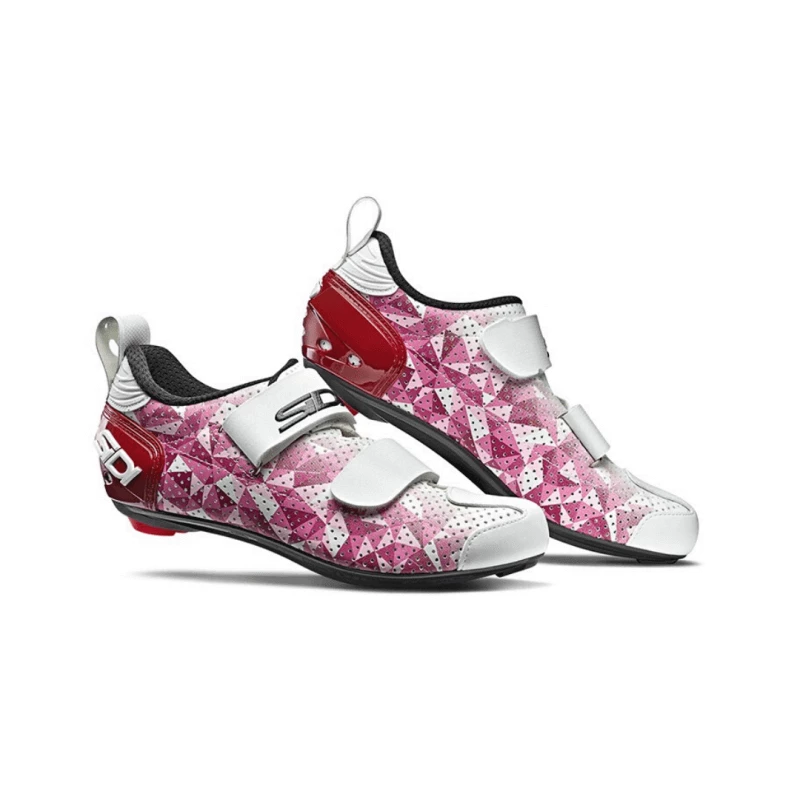 Zapatillas Sidi T5 Air Carbon Rosa Blanco Mujer Triatlón 4 Zapatillas Sidi T5 Air Carbon Rosa Blanco Mujer Triatlón - Imagen 2